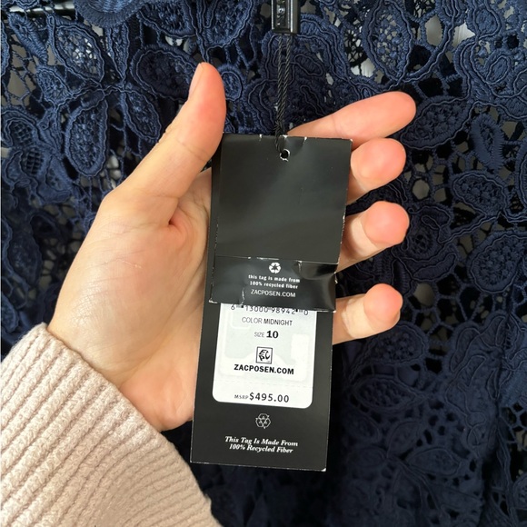 ZAC POSEN
Guipure Lace Mini Dress - Picture 7 of 7